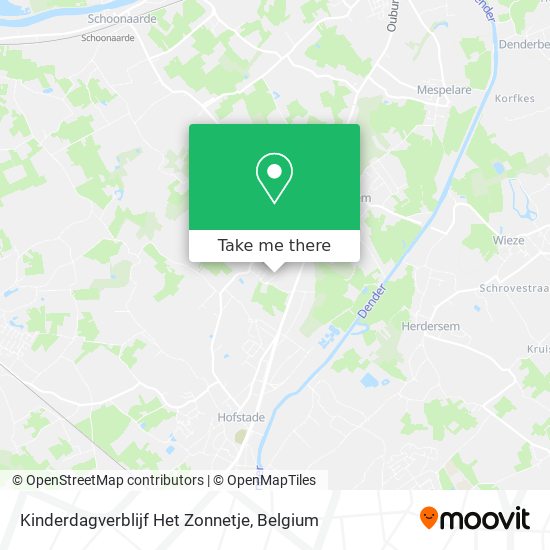 Kinderdagverblijf Het Zonnetje map