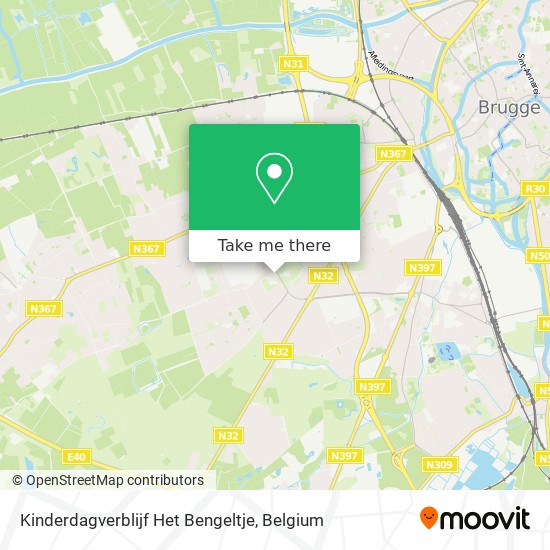 Kinderdagverblijf Het Bengeltje map