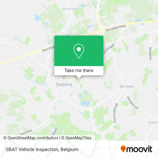 SBAT Vehicle Inspection map