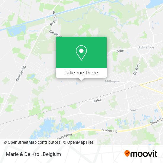 Marie & De Krol map