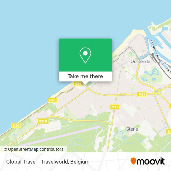 Global Travel - Travelworld map