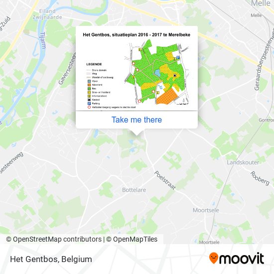 Het Gentbos map