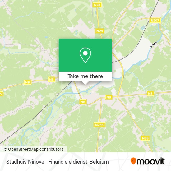 Stadhuis Ninove - Financiële dienst map