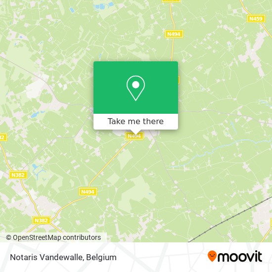 Notaris Vandewalle map