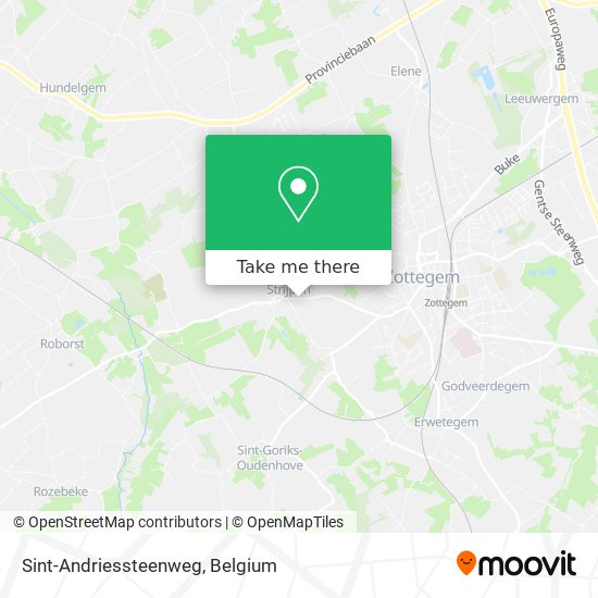 Sint-Andriessteenweg map