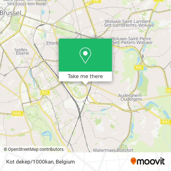 Kot dekep/1000kan map