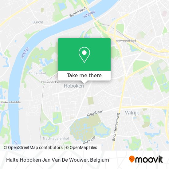 Halte Hoboken Jan Van De Wouwer map