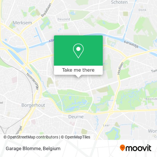 Garage Blomme map