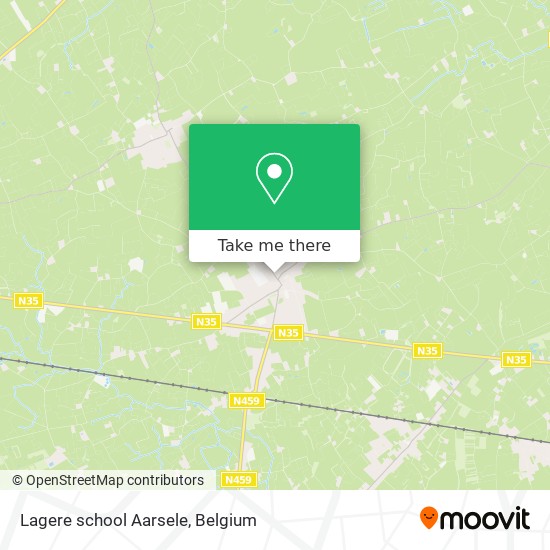 Lagere school Aarsele map