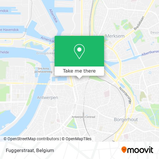 Fuggerstraat map