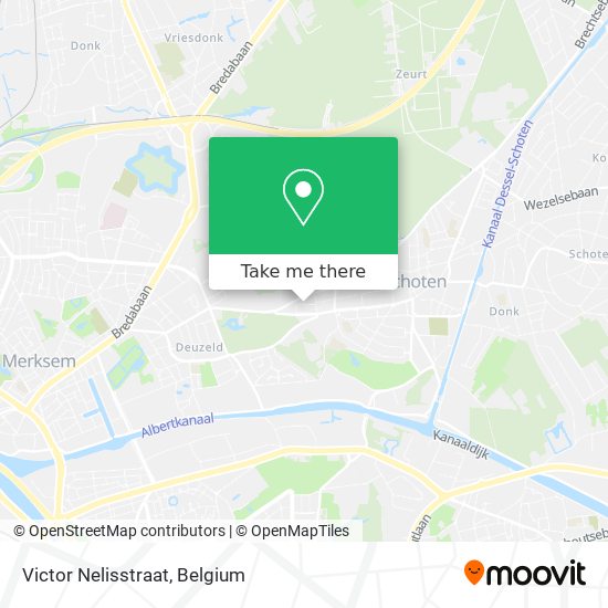 Victor Nelisstraat map