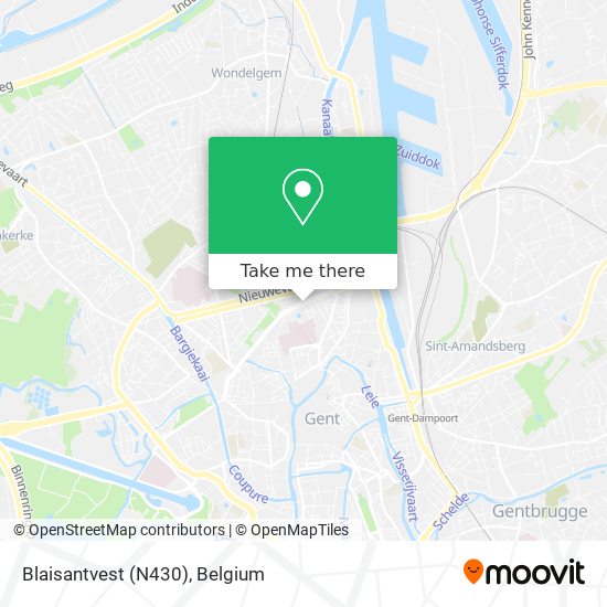 Blaisantvest (N430) map