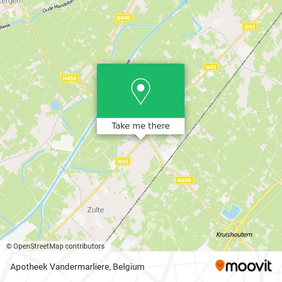 Apotheek Vandermarliere map