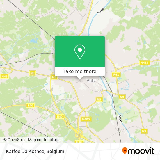 Kaffee Da Kothee map