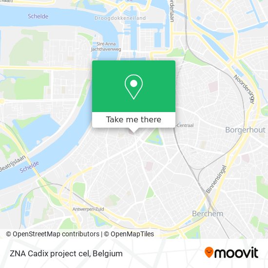 ZNA Cadix project cel map