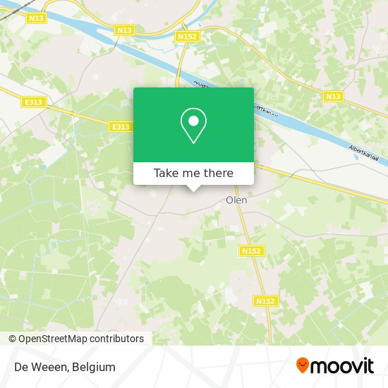 De Weeen map