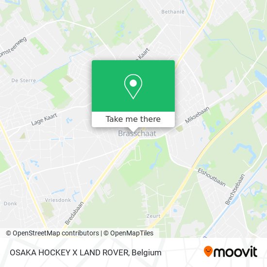 OSAKA HOCKEY X LAND ROVER map