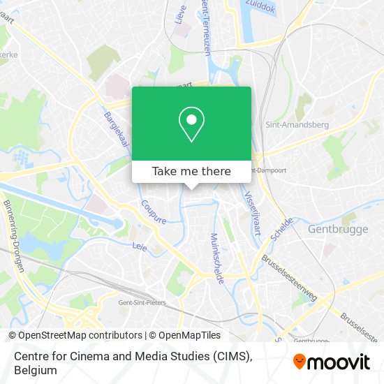 Centre for Cinema and Media Studies (CIMS) map