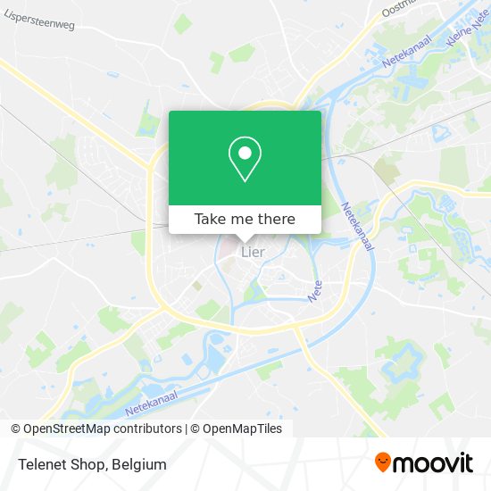 Telenet Shop map