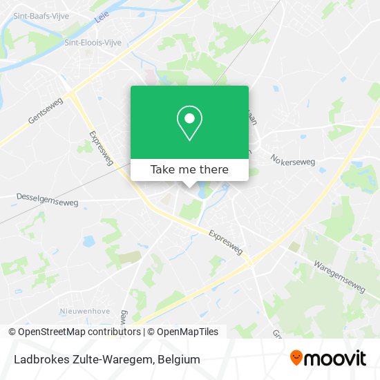 Ladbrokes Zulte-Waregem map