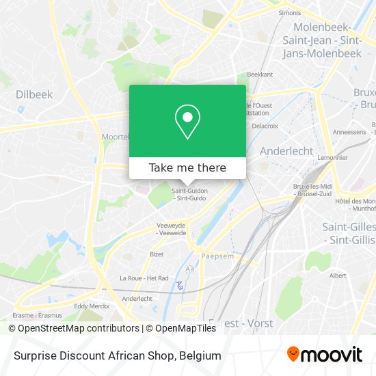 Surprise Discount African Shop map