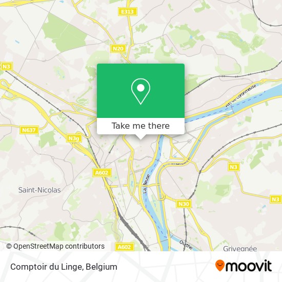 Comptoir du Linge map