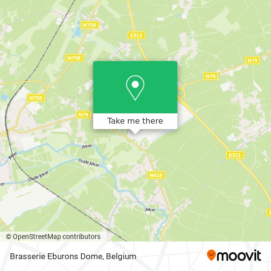 Brasserie Eburons Dome map