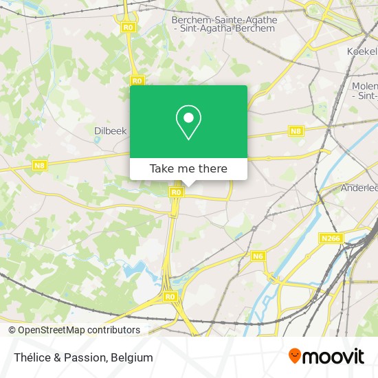 Thélice & Passion map