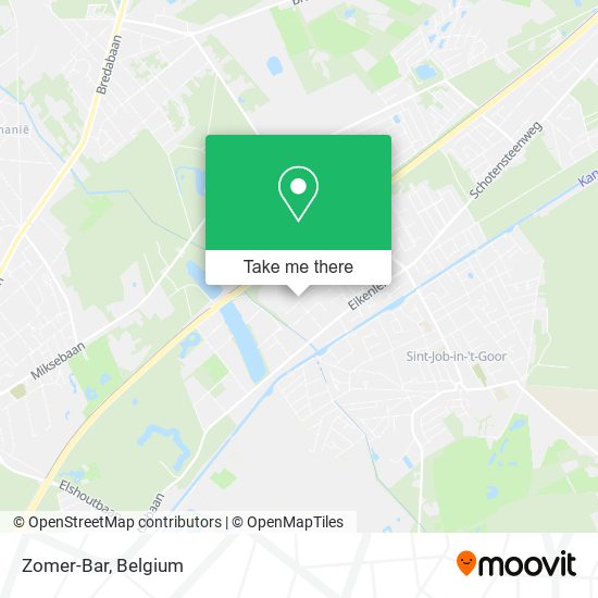 Zomer-Bar plan