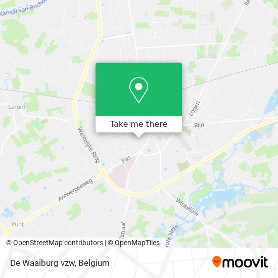 De Waaiburg vzw map