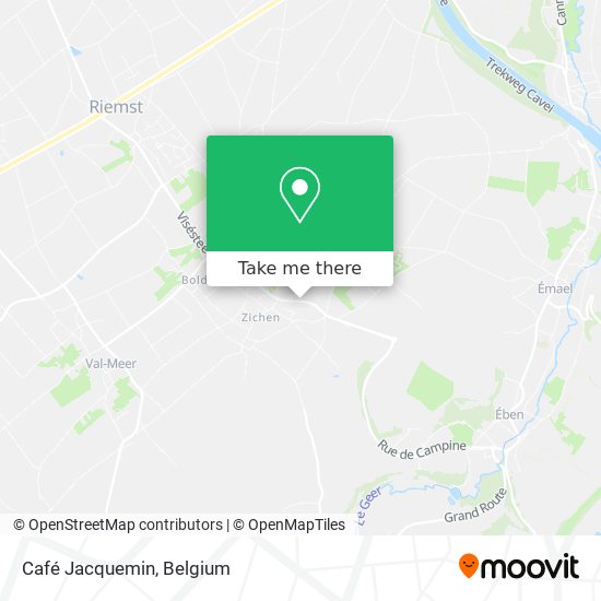 Café Jacquemin map