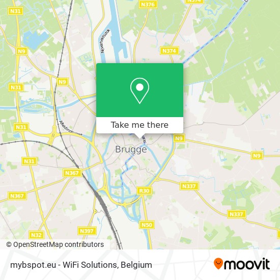 mybspot.eu - WiFi Solutions map