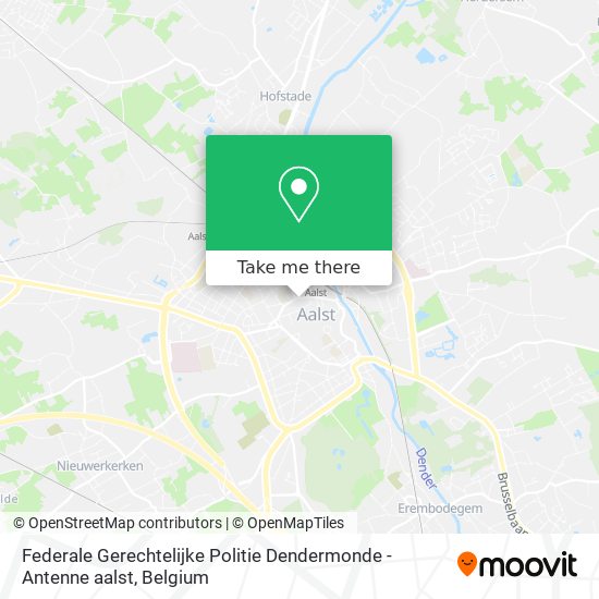 Federale Gerechtelijke Politie Dendermonde - Antenne aalst plan