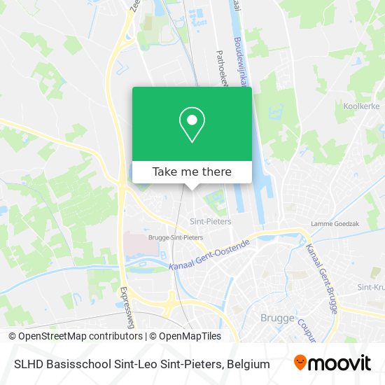SLHD Basisschool Sint-Leo Sint-Pieters map