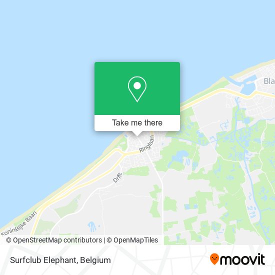Surfclub Elephant map