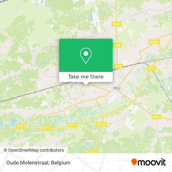 Oude Molenstraat map