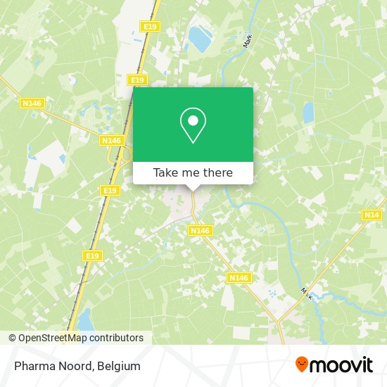 Pharma Noord map