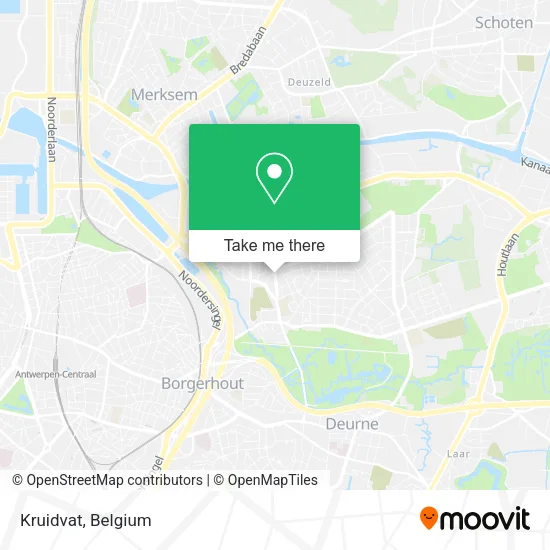 Kruidvat map