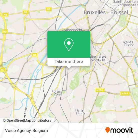 Voice Agency map