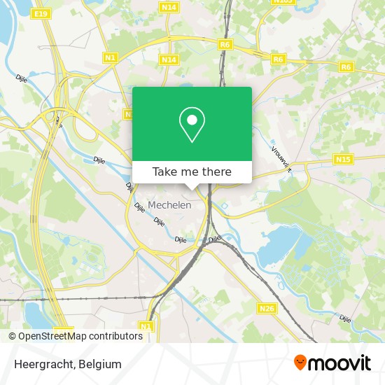 Heergracht map