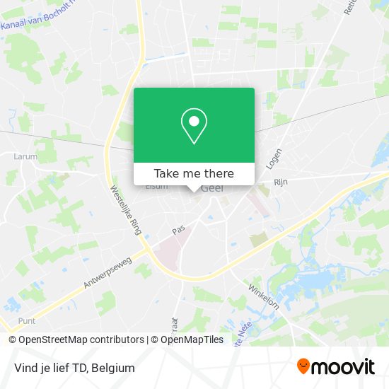 Vind je lief TD map