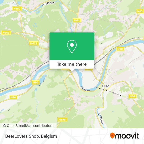 BeerLovers Shop map