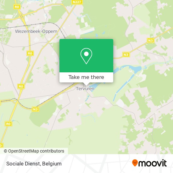 Sociale Dienst map