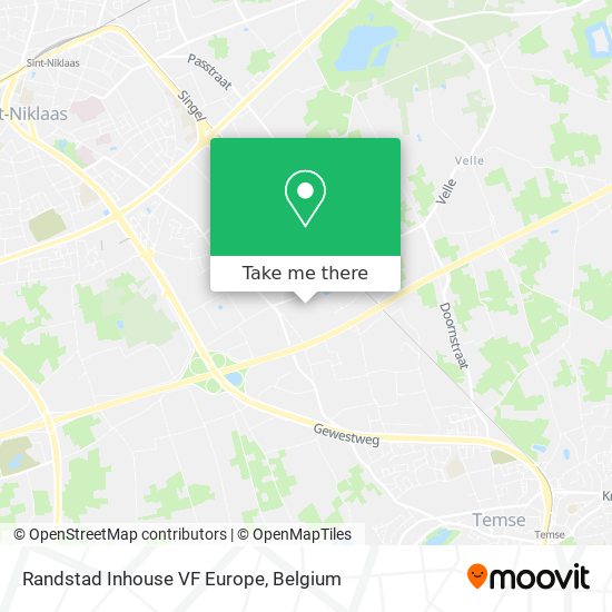 Randstad Inhouse VF Europe plan