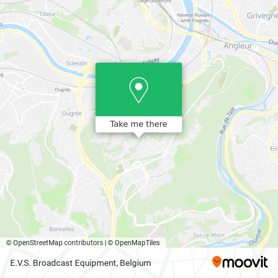 E.V.S. Broadcast Equipment map