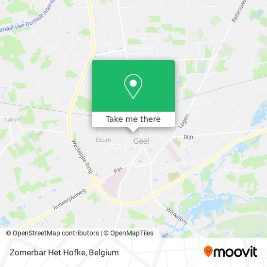 Zomerbar Het Hofke map