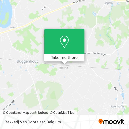 Bakkerij Van Doorslaer plan