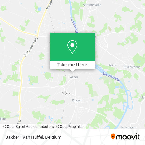 Bakkerij Van Huffel map