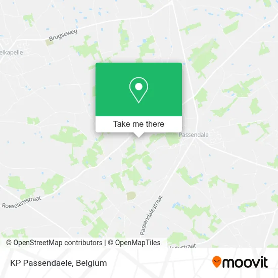 KP Passendaele map