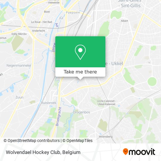 Wolvendael Hockey Club map